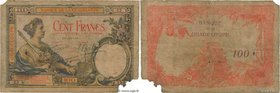 Country : GUADELOUPE 
Face Value : 100 Francs Petit numéro 
Date : (1930) 
Period/Province/Bank : Banque de la Guadeloupe 
Catalogue reference : P...