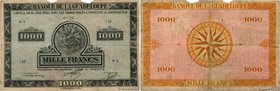 Country : GUADELOUPE 
Face Value : 1000 Francs Karukera 
Date : (1943) 
Period/Province/Bank : Banque de la Guadeloupe 
Catalogue reference : P.26...