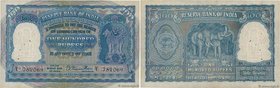 Country : INDIA 
Face Value : 100 Rupees 
Date : (1949-1957) 
Period/Province/Bank : Reserve Bank of India 
Catalogue reference : P.41b 
Alphabet...