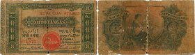 Country : PORTUGUESE INDIA 
Face Value : 8 Tangas 
Date : 01 octobre 1917 
Period/Province/Bank : Banco Nacional Ultramarino 
Catalogue reference ...