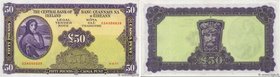 Country : IRELAND REPUBLIC 
Face Value : 50 Pounds 
Date : 04 avril 1977 
Period/Province/Bank : The Central Bank of Ireland 
Catalogue reference ...