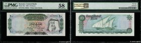 Country : KUWAIT 
Face Value : 10 Dinars 
Date : 1968 
Period/Province/Bank : Central Bank of Kuweit 
Catalogue reference : P.10a 
Alphabet - sig...