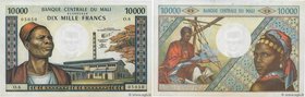 Country : MALI 
Face Value : 10000 Francs Numéro radar 
Date : (1969-1984) 
Period/Province/Bank : Banque Centrale du Mali 
Catalogue reference : ...