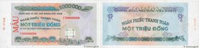 Country : VIETNAM 
Face Value : 1000000 Dong Spécimen 
Date : 31 mars 1996 
Period/Province/Bank : Bank Cheque Issue 
Catalogue reference : P.114s...