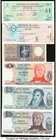 Forty Notes from Argentina and Peru. About Uncirculated to Choice Crisp Uncirculated. 

HID09801242017