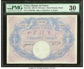 France Banque de France 50 Francs 9.12.1911 Pick 64e PMG Very Fine 30. Rust; pinholes.

HID09801242017
