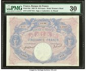 France Banque de France 50 Francs 2.12.1914 Pick 64e PMG Very Fine 30. 

HID09801242017