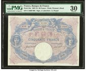 France Banque de France 50 Francs 5.5.1919 Pick 64e PMG Very Fine 30. Pinholes.

HID09801242017
