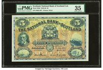 Scotland National Bank of Scotland Limited 5 Pounds 1.7.1955 Pick 259d PMG Choice Very Fine 35. 

HID09801242017