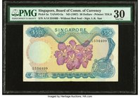 Singapore Board of Commissioners of Currency 50 Dollars ND (1967) Pick 5a TAN#O-5a PMG Very Fine 30. 

HID09801242017