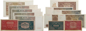 Polska, Zestaw banknotów (7szt)
 Różne sztuki, większość z obiegu. 
Grade: XF+-VF 
Estimate: EUR 34 - 69