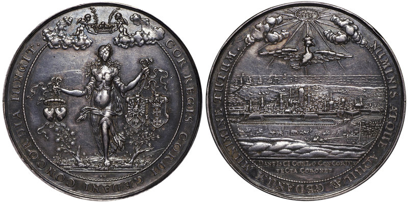 Jan II Kazimierz, Medal przybycie króla do Gdańska 1653 r. Höhn
 Ładny medal XV...