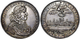 Jan II Kazimierz, Medal pokój wieczysty Gdańsk 1660 Höhn
 Piękny egzemplarz bardzo rzadkiego medalu wybitego na pamiątkę pokoju wieczystego zawartego...