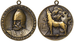 Lithuania, Medal of order grand duke Gedymin 1930
Litwa, Medal Orderu Wielkiego Księcia Giedymina 1930
 Medal wykonany przez szwajcarską firmę Hugue...