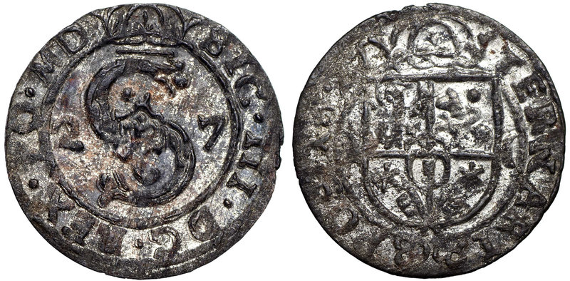 Zygmunt III Waza, Trzeciak 1627 Poznań - bardzo ładny
 Bardzo ładny egzemplarz ...