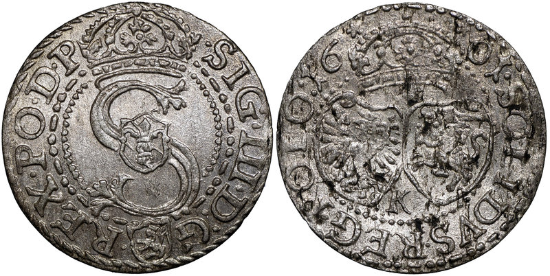 Zygmunt III Waza, Szeląg 1601 Kraków
 Bardzo ładny egzemplarz szeląga krakowski...