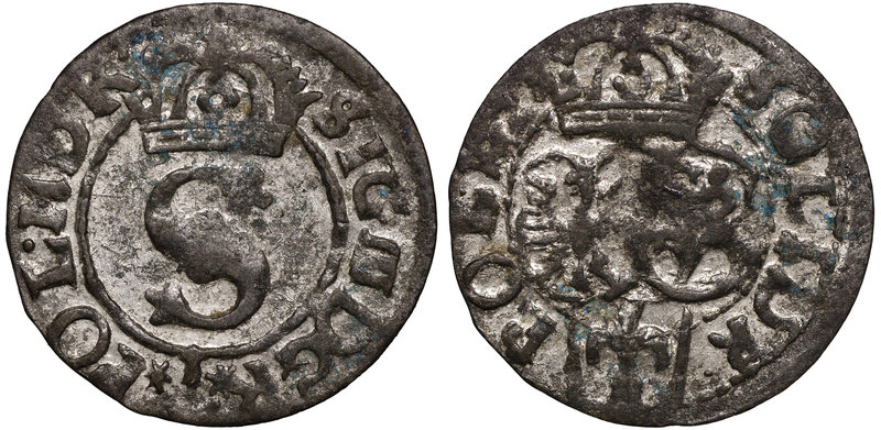 Zygmunt III Waza, Szeląg 1623 Bydgoszcz - nieopisany M D R
 Bardzo ładny, około...