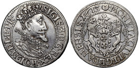 Zygmunt III Waza, Ort 1613 Gdańsk 
 Obiegowy egzemplarz rzadkiego rocznika ortów gdańskich. Popiersie Zygmunta III Wazy zwrócone w prawo. Król przeds...