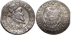 Zygmunt III Waza, Ort 1614 Gdańsk - duże cyfry daty
 Srebro, średnica 29,5 mm, waga 6,24 g. 
Grade: XF+ 
Reference: Szatalin-Grendel GD14-5 (R3)
E...