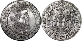 Zygmunt III Waza, Ort 1615 Gdańsk - nowy typ popiersia
 Bardzo ładny egzemplarz. Odmiana z dwukropkiem i gwiazdką na końcu legendy. Srebro, średnica ...