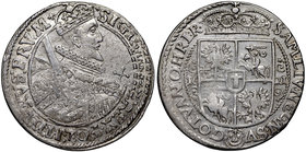 Zygmunt III Waza, Ort 1621 Bydgoszcz - PRV M
 Piękny, okołomenniczy egzemplarz. Podwójnie wybity. Odmiana z końcówką legendy awersu PRV M, w charakte...
