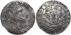 Zygmunt III Waza, Ort 1623/4 Gdańsk - PR
 Bardzo ładny, okołomenniczy egzemplarz orta gdańskiego. Odmiana z końcówką legendy awersu PR. 
Grade: NGC ...