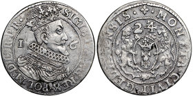Zygmunt III Waza, Ort 1623/4 Gdańsk - PR
 Odmiana z końcówką legendy awersu PR. Ładny egzemplarz. Srebro, średnica 29 mm, waga 7 g 
Grade: VF+ 
Ref...