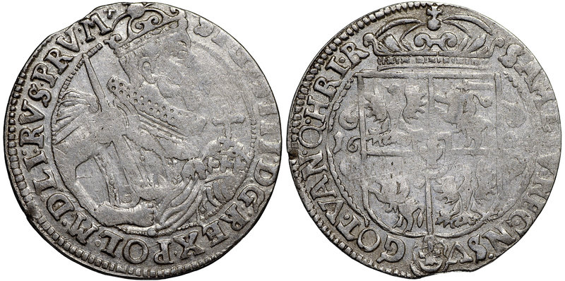 Zygmunt III Waza, Ort 1624 Bydgoszcz - PRV M
 Ładny, choć niedobity egzemplarz....
