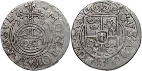Gustaw II Adolf, Półtorak 1633 Elbląg
 Ładnie wybity i zachowany, jak na tą emisję półtorak elbląski. Srebro, średnica 19,5 mm, waga 1,23 g. 
Grade:...