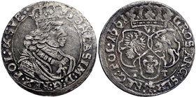 Jan II Kazimierz, Szóstak 1661 Bydgoszcz - SVE
 Bardzo ładny egzemplarz, lekko niedobity. Ciemna patyna. Wariant z końcówką legendy awersu SVE. Srebr...