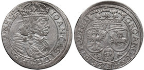 Jan II Kazimierz, Szóstak 1661 Lwów
 Dość ładny egzemplarz. Dobrze wybity, co rzadkie dla emisji lwowskich. Odmiana z legendą awersu IOAN CASI i & za...