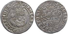 Jan II Kazimierz, Szóstak 1666 Bydgoszcz
 Ładny egzemplarz. Dużo zachowanego połysku menniczego. Patyna. Srebro, średnica 25 mm, waga 3,62 g. 
Grade...