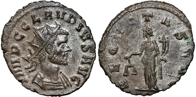 Roman Empire, Claudius II Gothicus, Antoninian
Rzym, Klaudiusz II Gocki, Antoni...