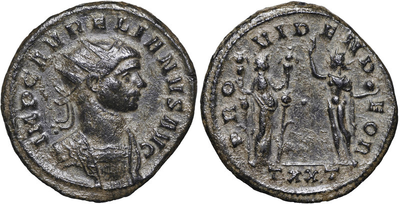 Roman Empire, Aurelianus, Antoninian Ticinum
Rzym, Aurelian, Antoninian Ticinum...
