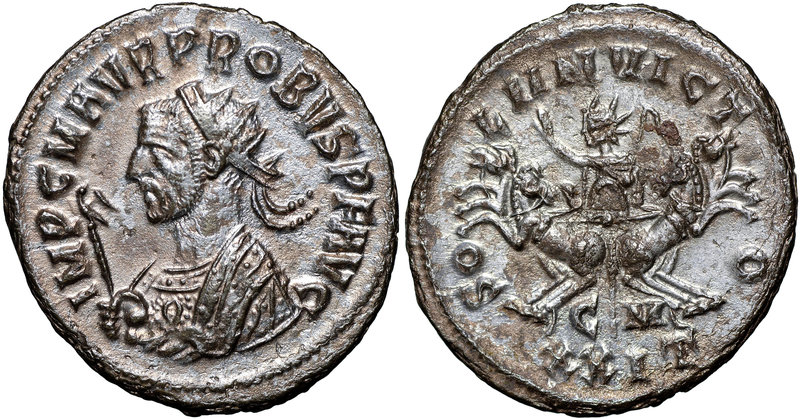 Roman Empire, Probus, Antoninian Cyzicus
Rzym, Probus, Antoninian Kyzikos
 Bar...