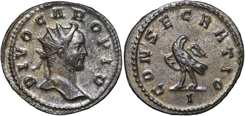 Roman Empire, Carus, Antoninian Lugdunum
Rzym, Karus, Antoninian pośmiertny Lug...