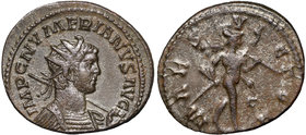 Roman Empire, Numerianus, Antoninian Lugdunum rare
Rzym, Numerian, Antoninian Lugdunum - rzadki
 Rzadki typ antoniniana Numeriana, znany Bastienowi ...