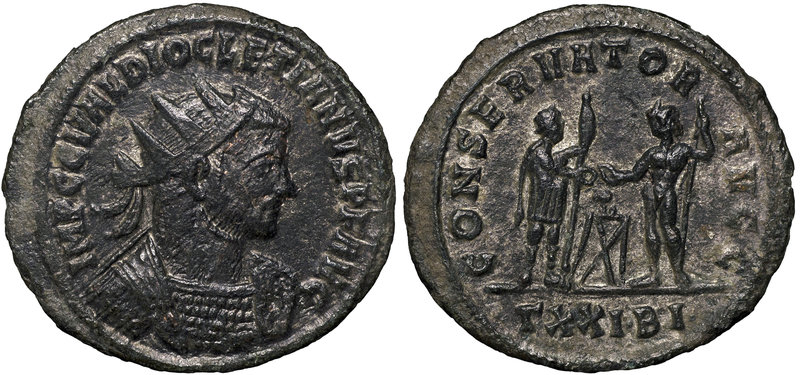 Roman Empire, Diocletian, Antoninian Siscia
Rzym, Dioklecjan, Antoninian Siscia...