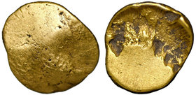 Celtic, 1/24 stater gold
Celtowie, 1/24 statera
 Ładny egzemplarz, wybity zużytymi stemplami. Przedstawienia nieczytelne. Złoto, średnica 6 x 7 mm, ...