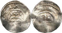 COLLECTION Medieval coins
POLSKA/POLAND/POLEN/SCHLESIEN/GERMANY

Mieszko Boleslawic (later Mieszko II) jako nastepca tronu. Denar, var. z palakami,...