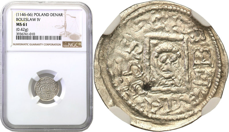 COLLECTION Medieval coins
POLSKA/POLAND/POLEN/SCHLESIEN/GERMANY

Boleslaw IV ...
