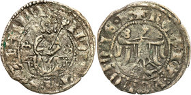 COLLECTION Medieval coins
POLSKA/POLAND/POLEN/SCHLESIEN/GERMANY

Kazimierz III Wielki (1333-1370). Kwartnik (Half Grosz), Cracow / Krakow RARITY R5...