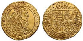 Sigismund III Vasa 
POLSKA/ POLAND/ POLEN/ POLOGNE / LITHUANIA/ LITAUEN

Zygmunt III Waza Ducat (Dukaten) Kronenny 1628, Bydgoszcz - RARITY R7-R8 ...