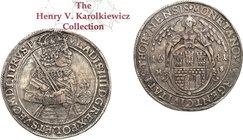 Wladyslaw IV Vasa
POLSKA/ POLAND/ POLEN/ POLOGNE / LITHUANIA/ LITAUEN

Wladyslaw IV Waza. Taler (thaler) 1641, Torun Ex. Karolkiewicz Collection - ...