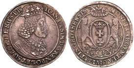 John II Casimir
POLSKA/ POLAND/ POLEN/ POLOGNE / LITHUANIA/ LITAUEN

Jan II Kazimierz. Taler (thaler) 1649, Gdansk / Danzig - RARITY R4-R5
Aw.: Po...