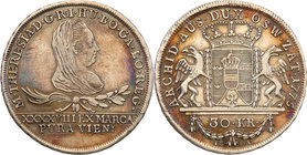 Oswiecim (Auschwitz) - Zator coins
POLSKA/ POLAND/ POLEN/ POLOGNE / AUSTRIA

Duchy oswiecimsko-zatorskie. Maria Teresa. 30 krajcar (2 zlote) 1775, ...