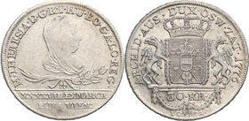 Oswiecim (Auschwitz) - Zator coins
POLSKA/ POLAND/ POLEN/ POLOGNE / AUSTRIA

Duchy oswiecimsko-zatorskie. Maria Teresa. 30 krajcar (2 zlote) 1776, ...