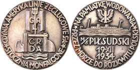 Medals
POLSKA/POLAND/POLEN/DAZNIG/SCHLESIEN/POMMERN/Preußen/SACHSEN/DADLER/HÖHN/MEDAL/MEDAILLE/FRIEDRICH AUGUST II

Poland. Medal 1934 M/S Pilsudsk...