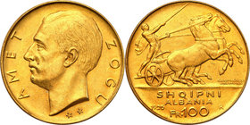 World coins
Albania. 100 Francs (franga) 1926
Dużo połysku menniczego. Niewielkie przetarcie najwyższych elementów reliefu.Friedberg 1; KM 11
Waga/...
