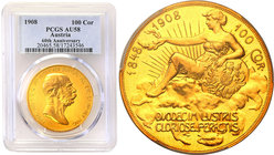 World coins
Austria. 100 Kronen 1908 (Jubilee 60 years of rule) PCGS AU58
Rzadka i poszukiwana złota moneta, wybita z okazji Jubileuszu 60 lat panow...
